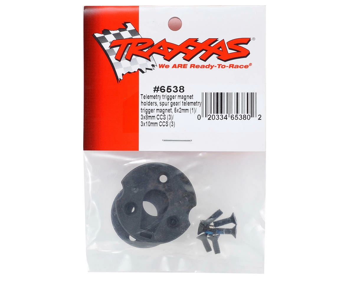 Traxxas Telemetry Trigger Magnet Holder & Spur Gear Magnet - Image 2