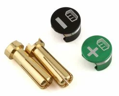 Whitz Racing Products Battery Grabs W/5mm Bullets (Green)