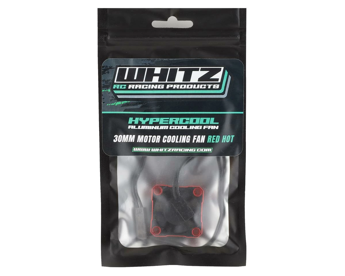Whitz Racing Products 30mm HyperCool Aluminum Cooling Fan (Red) - Image 2