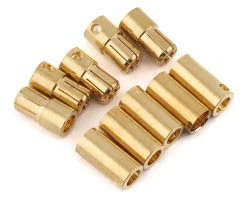 YEAH RACING 6.5mm High Current Bullet Plugs (5 Female/5 Male)