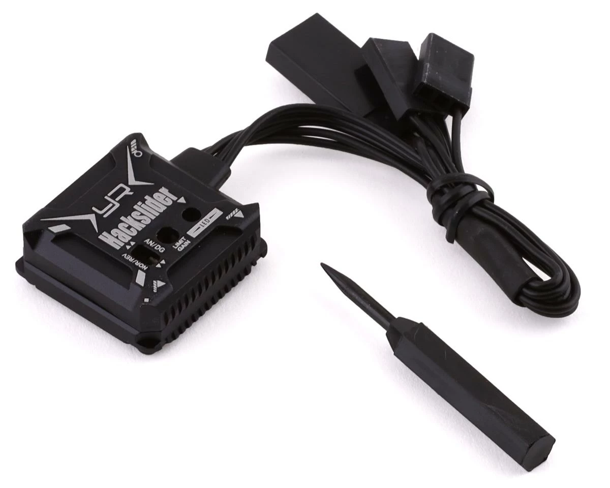 YEAH RACING Hackslider Drift Tuned Competition Gyro (Black)
